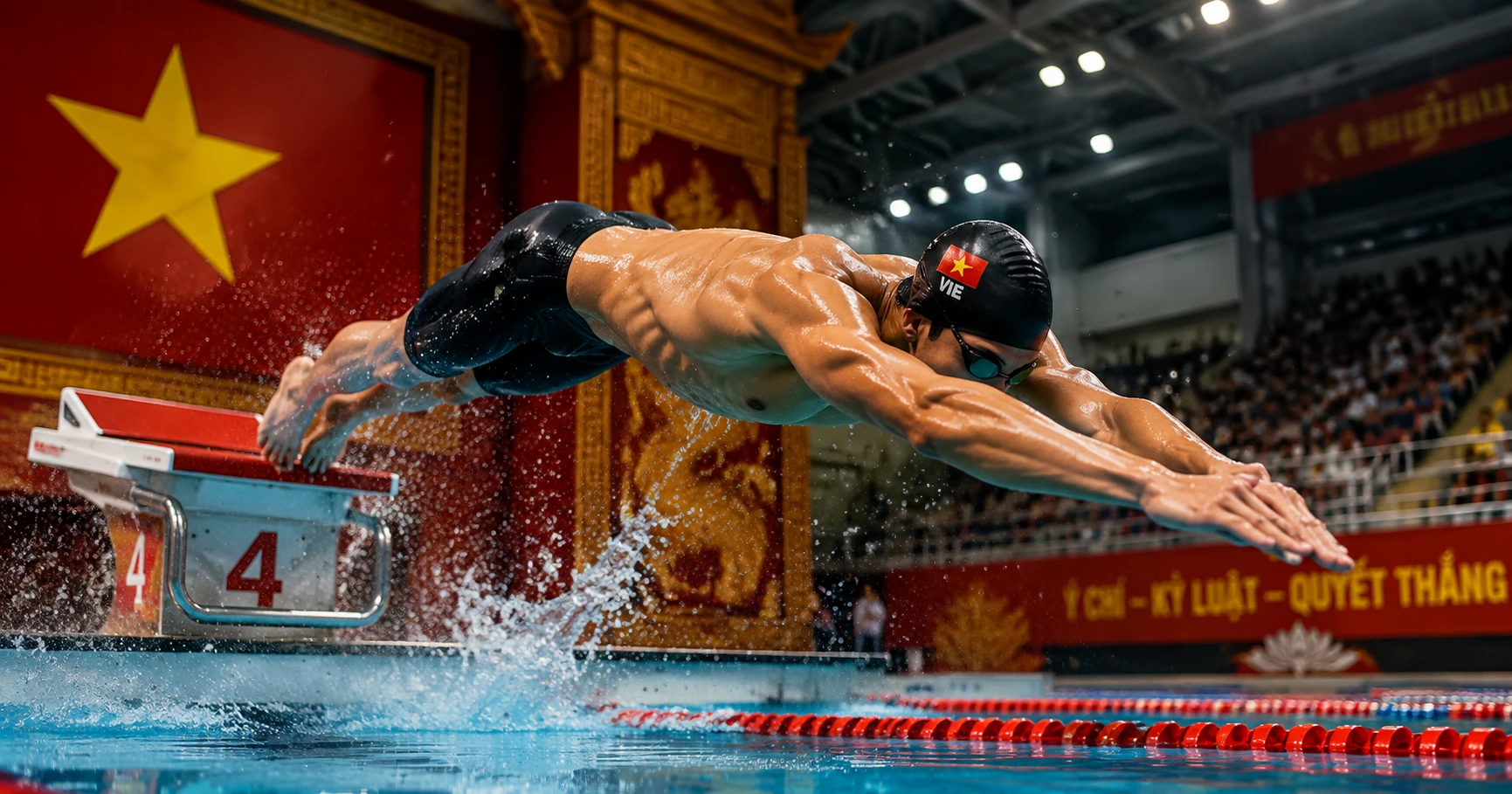 Chiến thắng huy chương vàng tại Sea Games: Mục tiêu của bơi Việt Nam - image 2